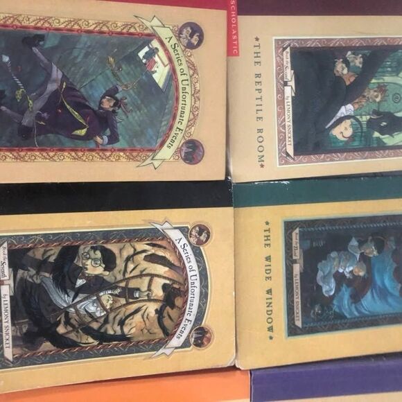 Lemony Snicket's a series of unfortunate events books 1-10 - Picture 5 of 7